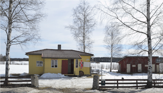 Figur 5.2
Tater-Millas hus er ett av få bevarte hus etter romanifolk/tatere.