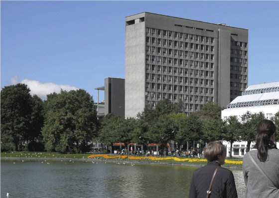 Figur 9.3 Rehabilitering av rådhuset i Bergen.
