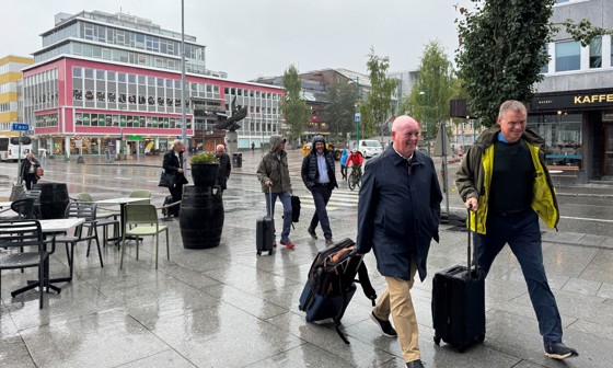 stasjonssjefer på besøk i Tromsø