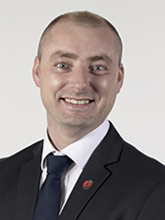 Arbeids- og sosialminister Robert Eriksson