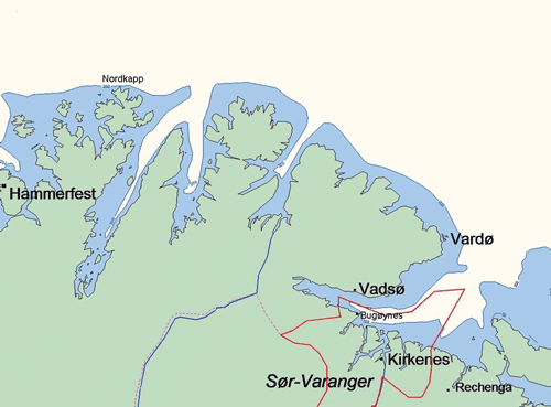 Figur 1.1 Sør-Varanger kommune