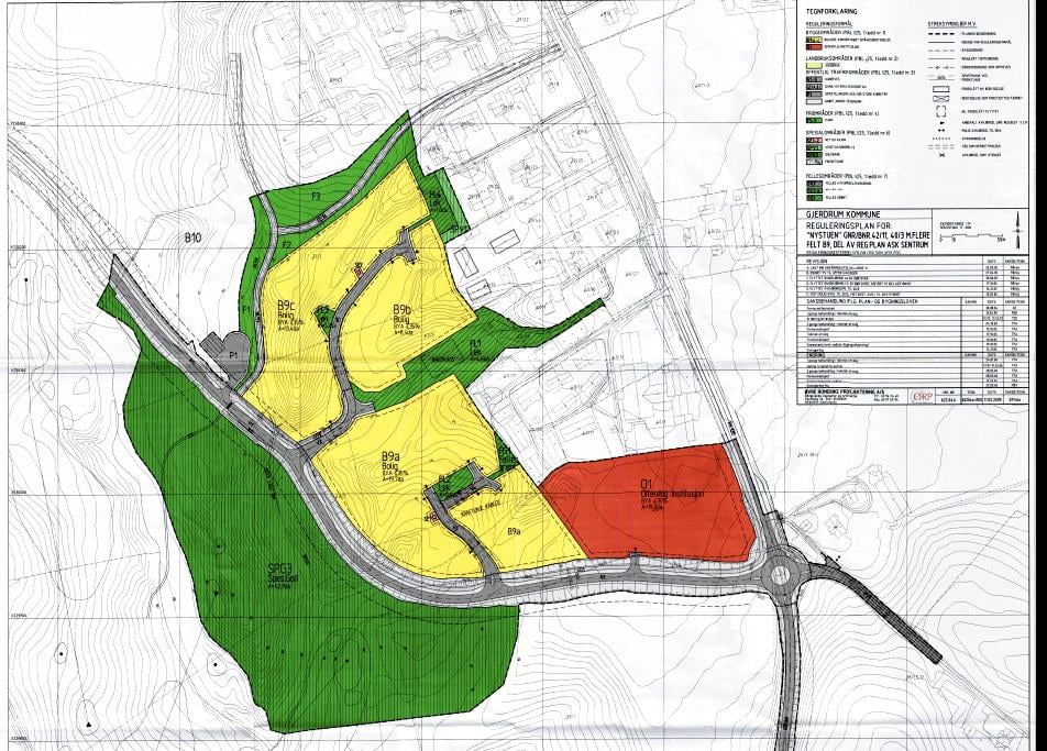 Plankart B9 (Gjerdrum kommune, 2005a)