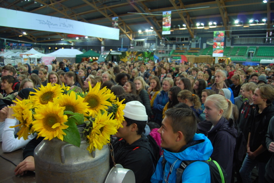 1800 niendeklassinger fikk lære om yrkesmuligheter innen matbransjen.