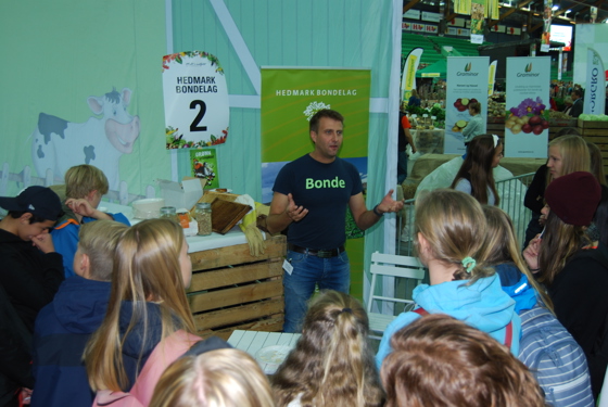 Inspirerende formidling om gårdbrukeryrket.