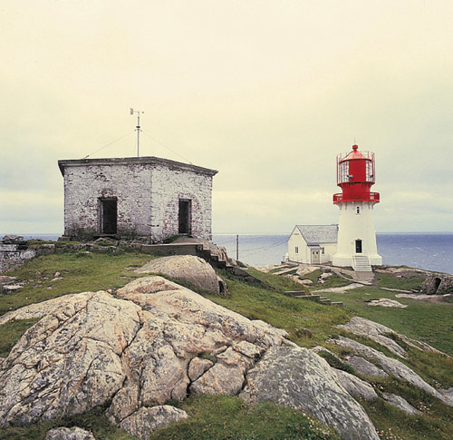 Figur 6.4 Lindesnes fyrstasjon, opprettet 1655