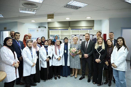Helse- og omsorgsminister Ingvild Kjerkol på besøk i Israel og Palestina