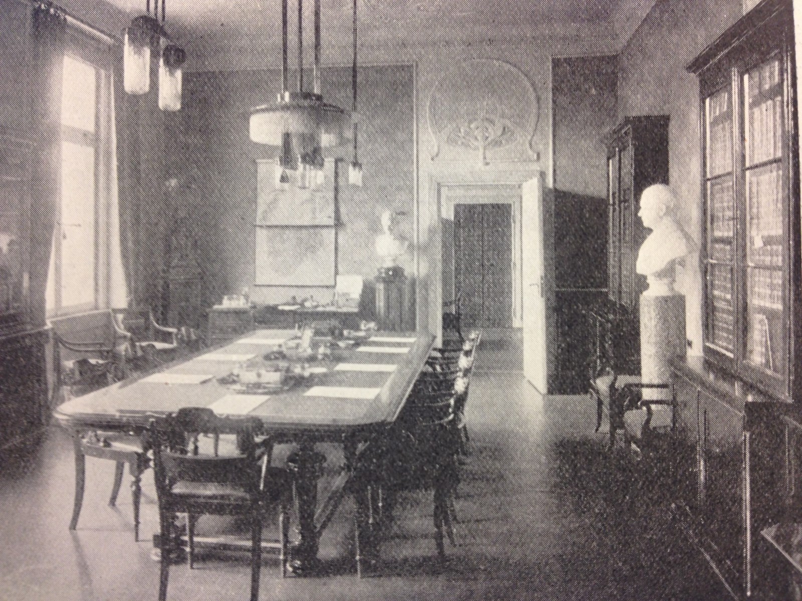 Statsrådsalen regjeringsbygningen 1906-1914