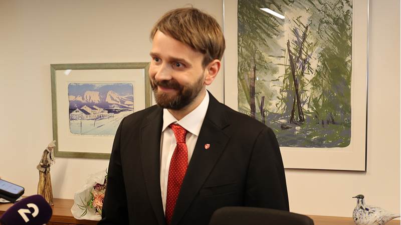 Helse- og omsorgsminister Jan Christian Vestre