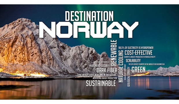 Figure 7.1 Destination Norway. Used by Innovation Norway for promoting Norway in connection with data centres