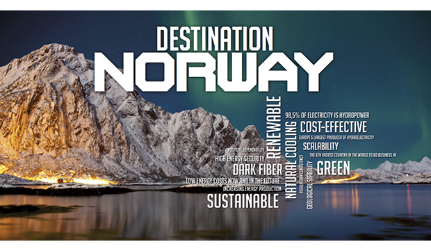 Figur 7.1 «Destination Norway». Brukes av Innovasjon Norge ved promotering av Norge i datasentersammenheng