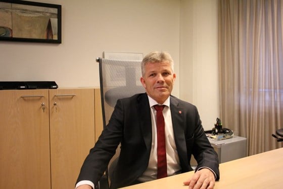 Fiskeri- og havminister Bjørnar Skjæran (Ap). Foto: NFD