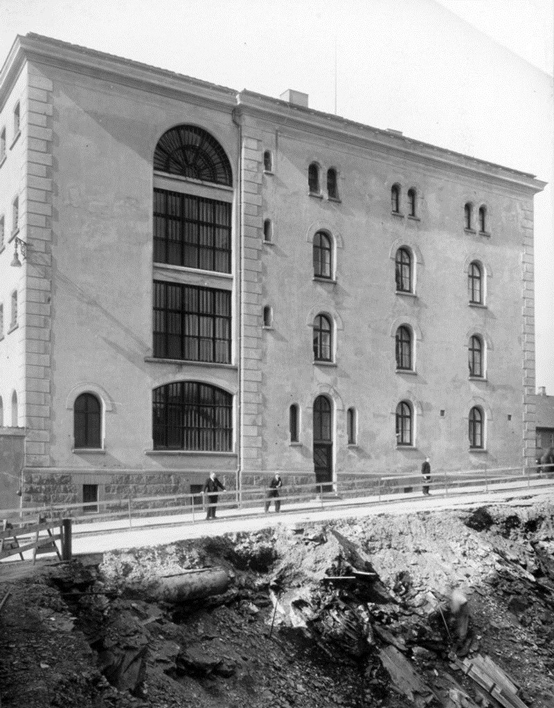Oslo politikammer og timt til Hovedbrannstasjonen 1935-1936