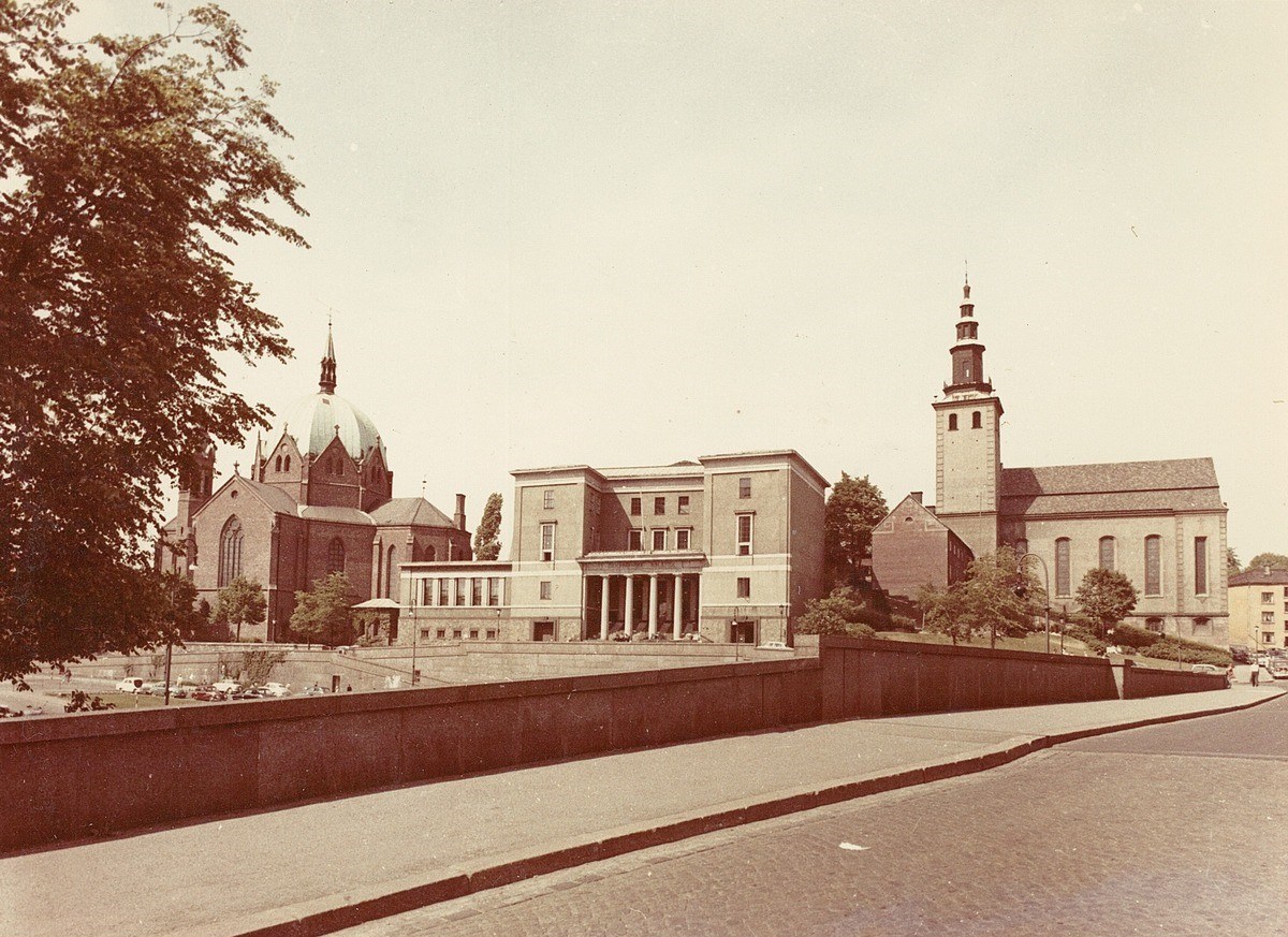 Trefoldighetskirken, Deichman,Margaretakyrkan 1950