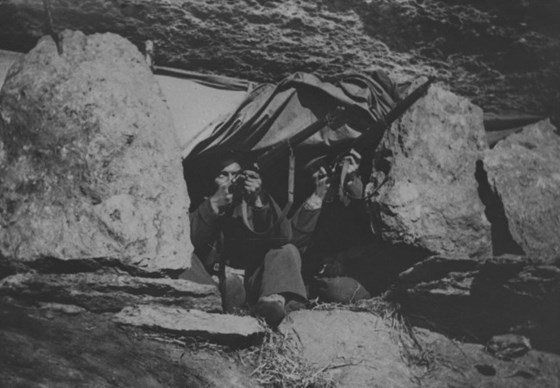 Arkivfoto fra Narvik-kampene