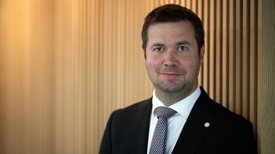 Landbruks- og matminister Geir Pollestad 