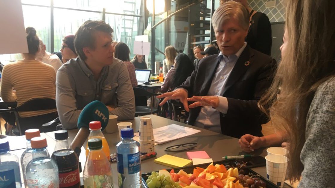 Elvestuen på ungdommens klimamøte