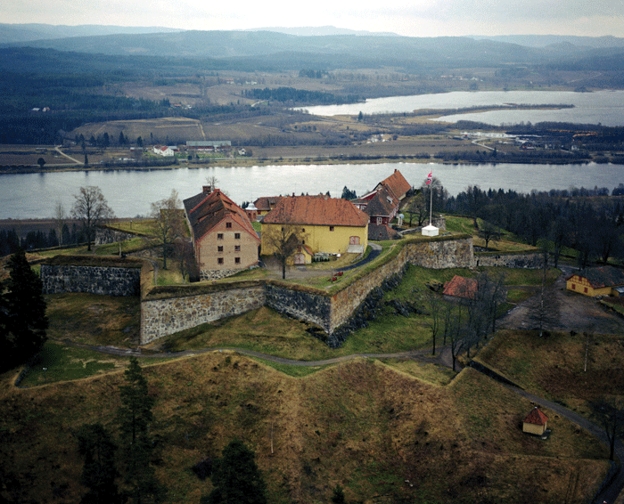 Figur 5.1 Festningene, slik som Kongsvinger festning, representerer i dag det fysiske bindeleddet mellom Norges historie og Forsvarets historie