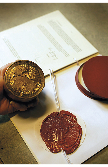 Figure 3.1 A judgment by the International Court of Justice in The Hague.