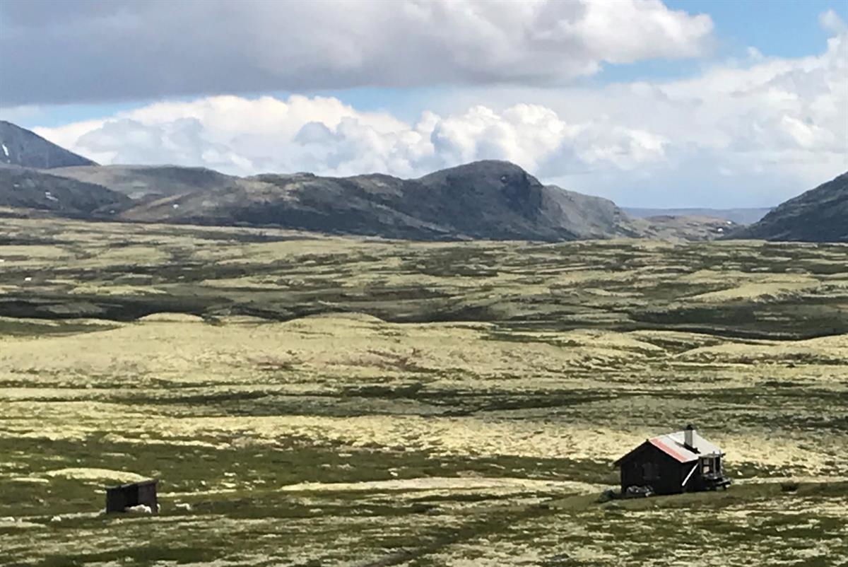 Gjeterbu i Rondane Nasjonalpark.