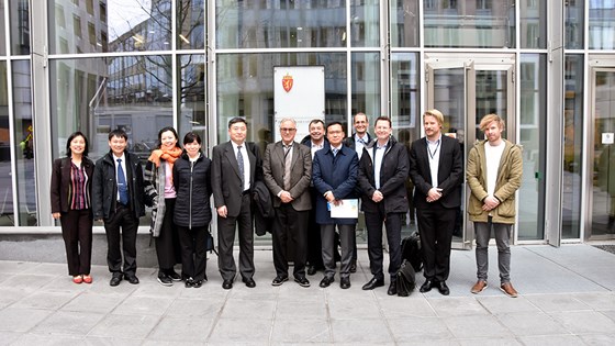Norsk-kinesisk møte i LMD