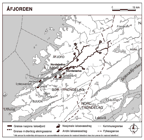 Figur 1.11 Kart over Åfjorden