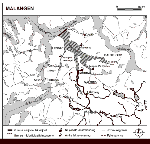 Figur 1.14 Kart over Malangen