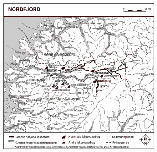 Figur 1.6 Kart over Nordfjord