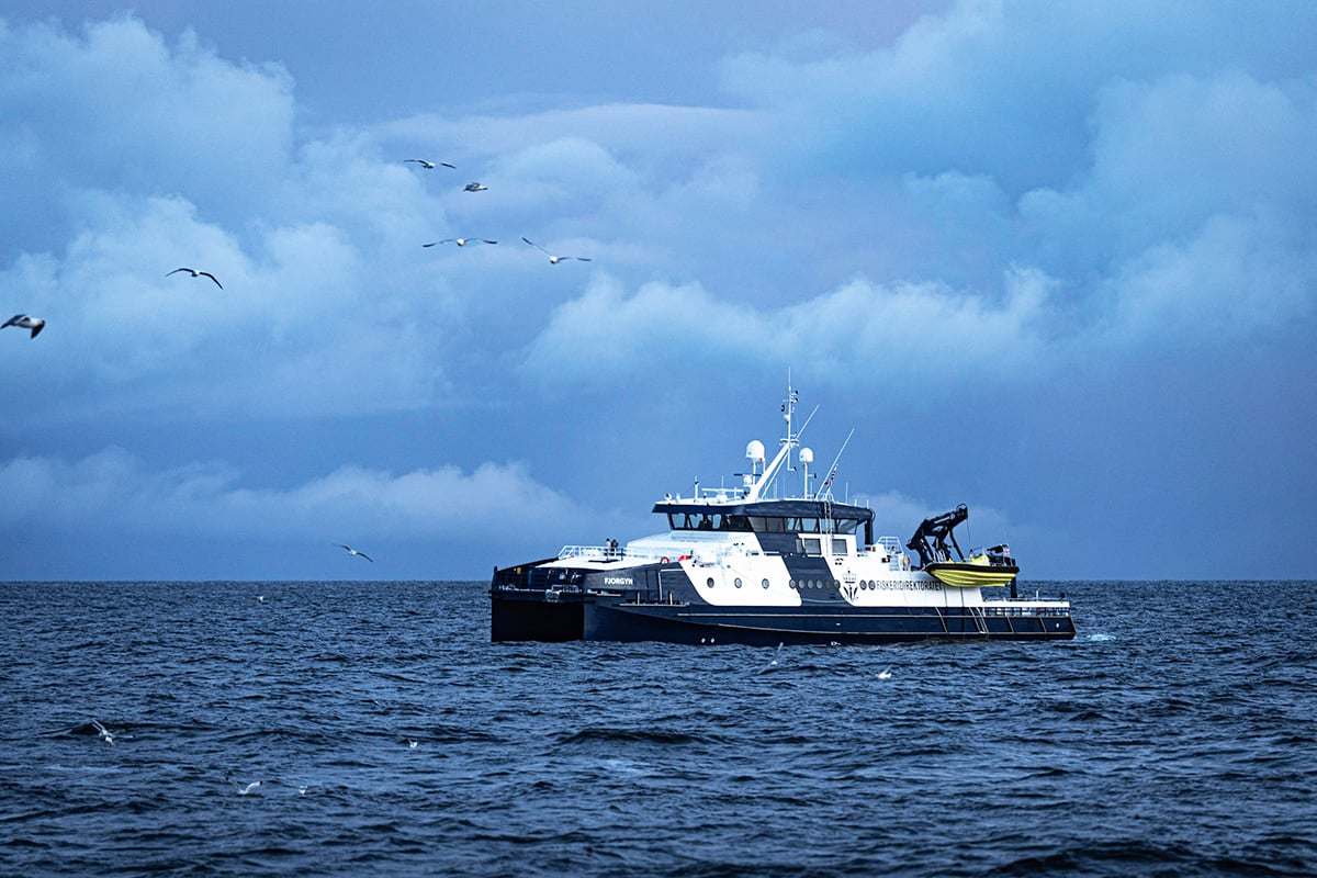 Figur 2.7 Fiskeridirektoratets fartøy «Fjorgyn».