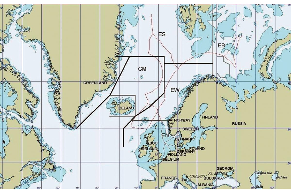 Figur 3.10 Underområde i forvaltinga av vågekval.
