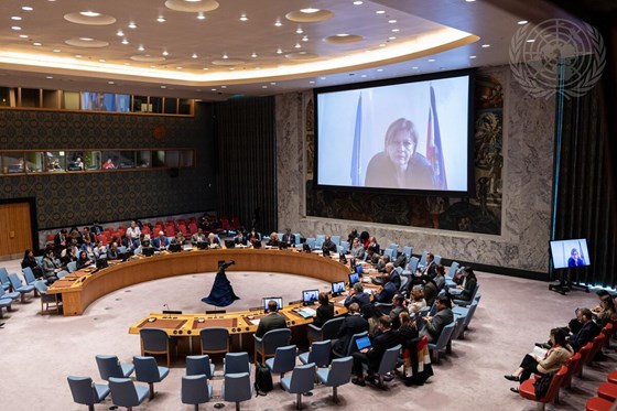 Sikkerhetsrådssalen i FN