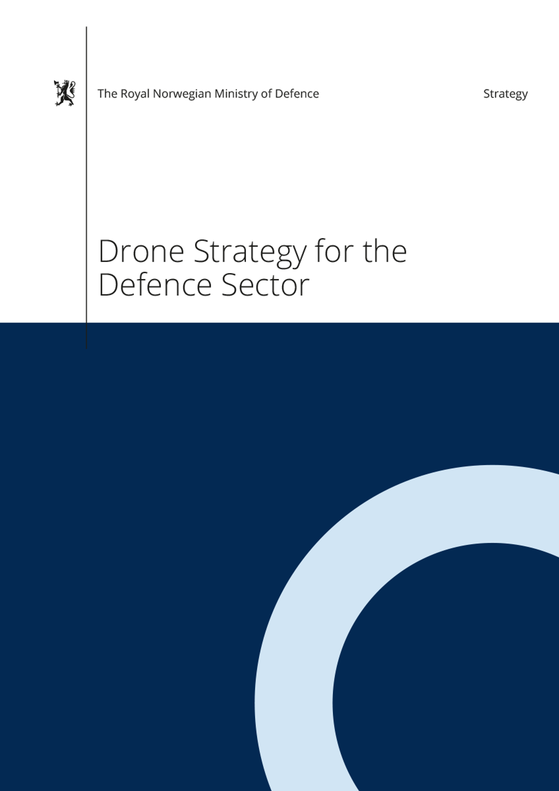 Drone Strategy for the Defence Sector