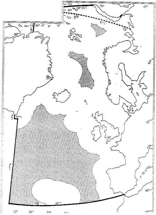 Figur 3.3 NEAFC sitt konvensjonsområde