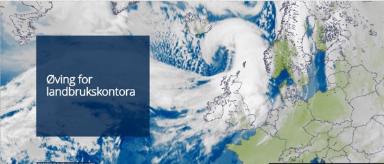 Beredskapsøving landbruk