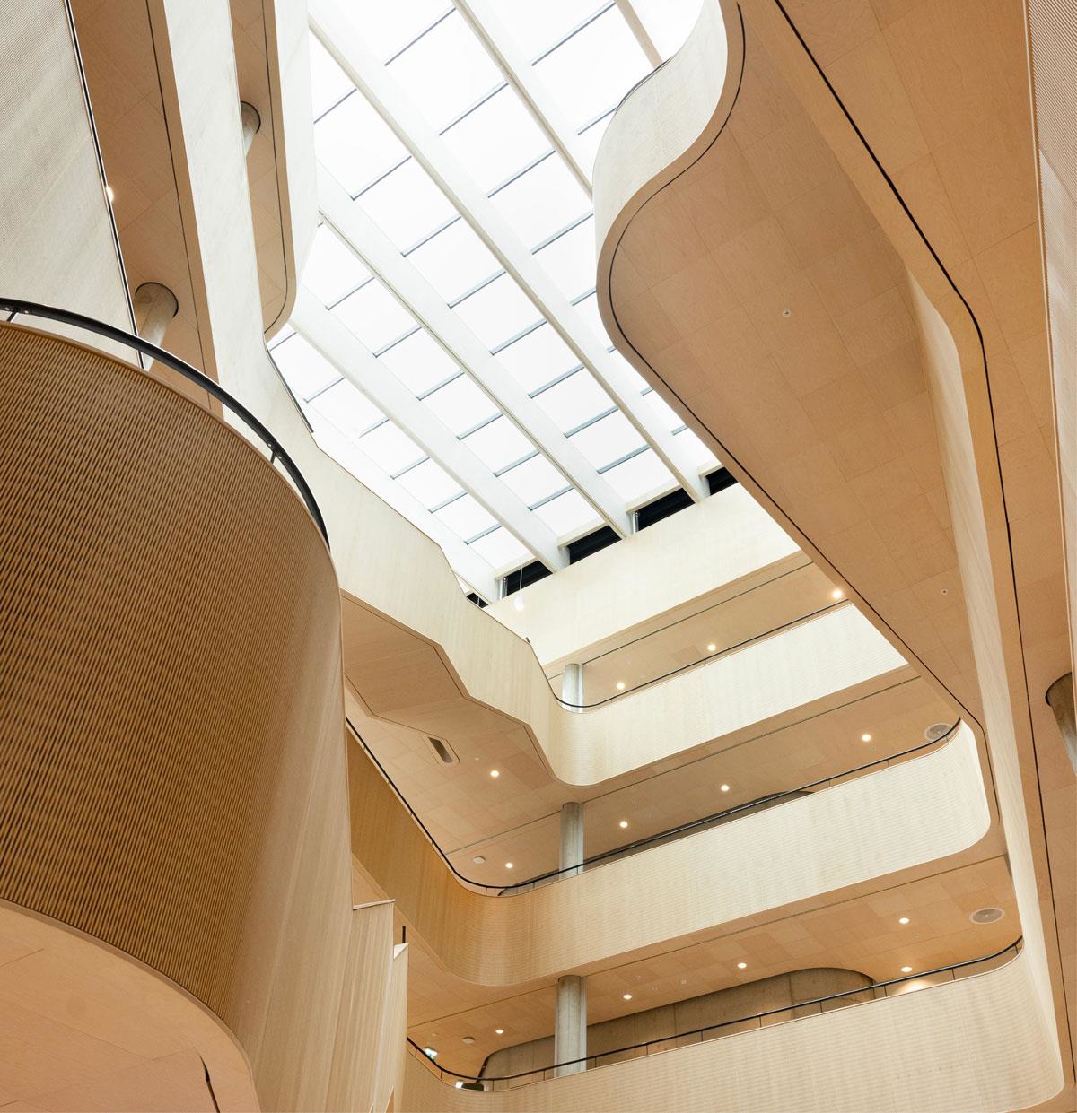 Photo of Campus Kronstad, Bergen. Client: Statsbygg. Architect/Landscape architect: HLM arkitektur/Cubo arkitekter Danmark/Asplan Viak first stage of construction – L2 Arkitekter AS/Asplan Viak second stage of construction. Photo: Stine Østby