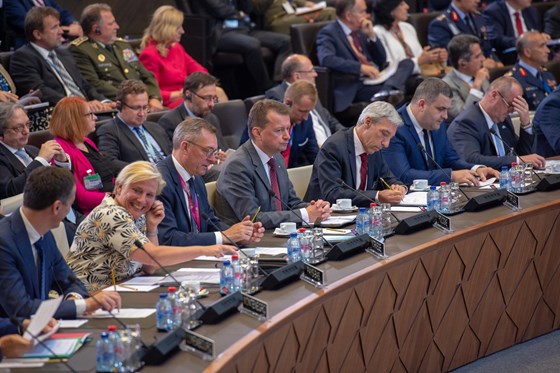 26. - 27. juni deltok Frank Bakke-Jensen på NATOs forsvarsministermøte i Brussel.