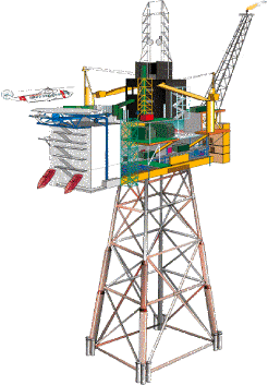 Figur 8.7 Skisse av Oseberg øst