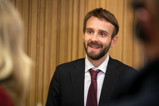 Næringsminister Jan Christian Vestre. 