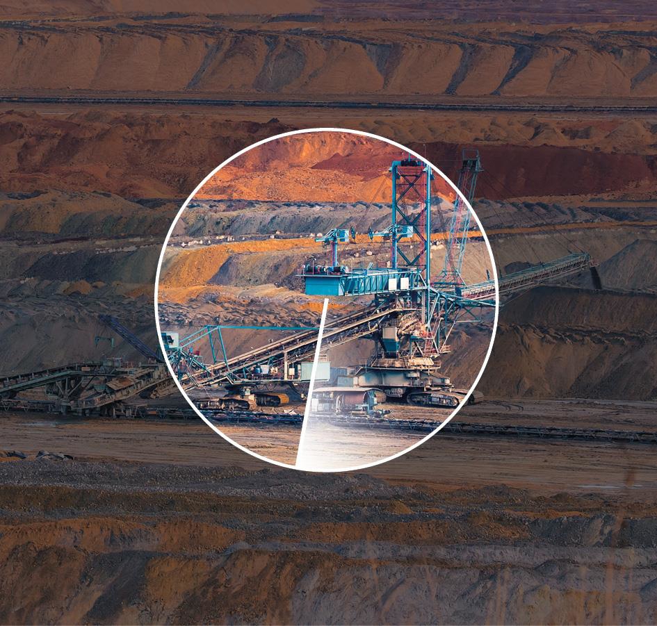 Picture from mining operations.