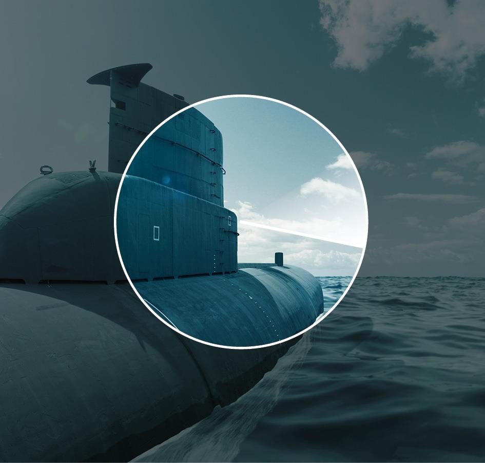 Picture of a strategic submarine.