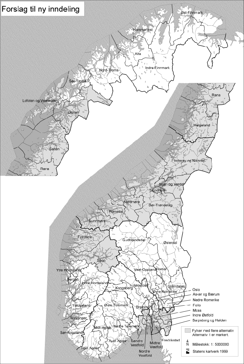 Figur  Forslag til ny struktur