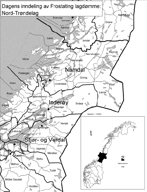 Figur  Dagens inndeling