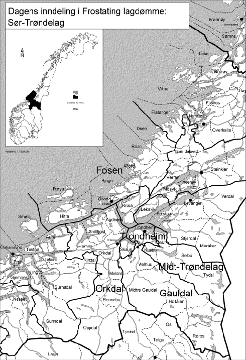 Figur  Dagens inndeling