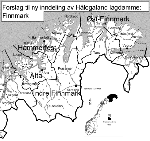Figur  Forslag til ny inndeling