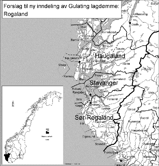 Figur  Forslag til ny inndeling