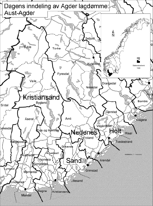 Figur  Dagens inndeling