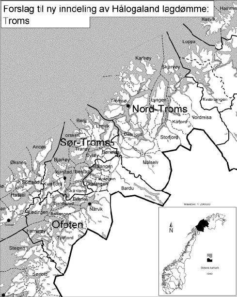Figur  Forslag til ny inndeling