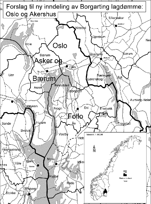 Figur  Forslag til ny inndeling
