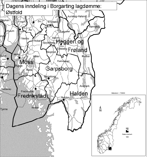 Figur  Dagens inndeling