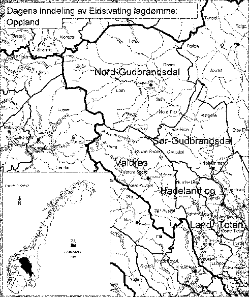 Figur  Dagens inndeling