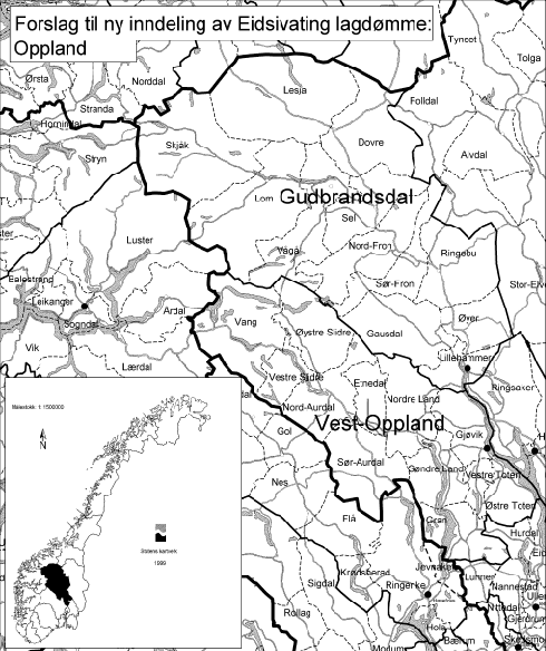 Figur  Forslag til ny inndeling